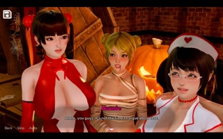 Dark Magic #32 Halloween Night with Sexy Girls