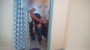 Desi Indian Big Boobs Telugu Stepmom Fucked by Stepson in Kitchen While Cooking