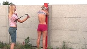 Michelle bare back whip - 1207