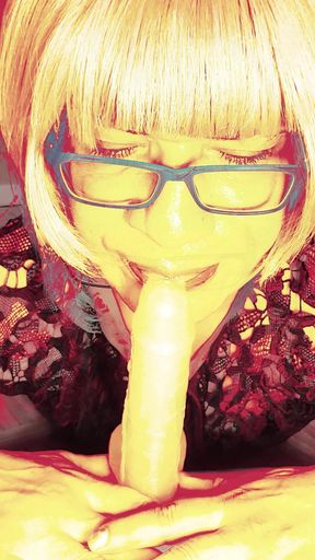 Sexy Sissy Slut Kandi Smoking & Sloppy Sucking