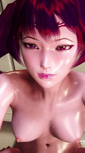 A House in the Rift 75 - Thomas Fucking Azraesha in the Shower in Lifting Position Then Cummed Inside Her
