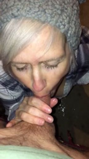 Spun Slut Drinks Piss out of Step-Daddy’s Cock and Begs For More While Giving a BlowJob