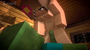 Filling Her Stomach With The Warmest Cream - Xxx Minecraft