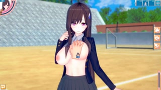 [Hentai Game Koikatsu! ]Have sex with Big tits Vtuber Domyoji Cocoa.3DCG Erotic Anime Video.