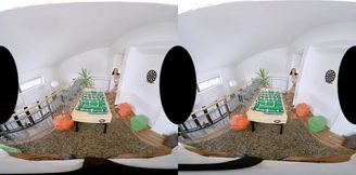 Jolee Love's Big Tits College Girl Gets Rough in Hardcore Virtual Reality Scene
