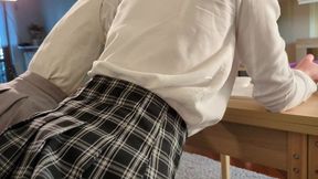 POV: Shy Teen Classmates Get Fucked After Class (FFM Threesome)