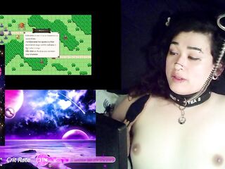 TG Emblem Fire Emblem Comics Game Clone Cute shemale kitten succubus gets anal-plug sex tool and blow job machine controlled by viewers part 1/4
