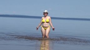 My Wife on the Beach