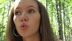 Lucy G Gets Naked & Has Fun In The Park