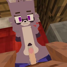 Minecraft Jenny Mod Fucking Rambley in the ass and getting a blow job as well