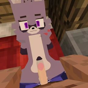 Minecraft Jenny Mod Fucking Rambley in the ass and getting a blow job as well