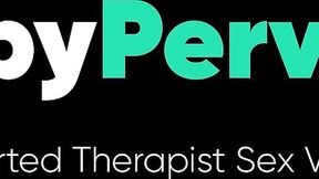 Athena Anderson and stepson please Dr  Sonia Harcourt in therapy session