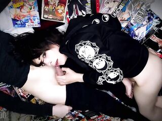 NEET PERVERT'S MESSY ROOM ORAL PLEASURE - Wow, U Live Like This? - Faye Lockwood
