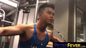 PETERFEVER Alex Chu Teases Huges Dick While On Shower