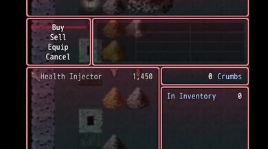 Giantess crushes mansion in femdom RPG Maker game
