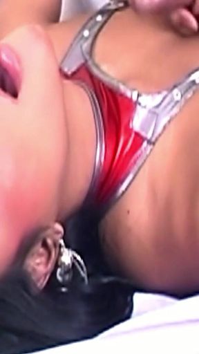 Asian Tranny Teen Fucked in Tight Asshole by Shemale