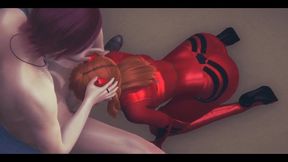 Evangelion Hentai - Asuka Hardsex in Tokyo Subway - Japanese Asian Manga Anime Film Game Porn