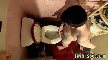 Boy old man police gay porn Unloading In The Toilet Bowl