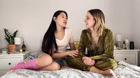 Ophelia &amp; Katana Enjoy Intimate Moments