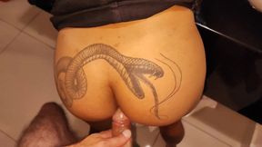hot stepdaughter got addicted to her big dick stepdad and now wants to give him her ass whenever they are alone. vagninho and nick niquita