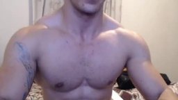 Giorgio W Muscle Stud Jerks Off