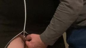 Old Man Perv Fingered My Pussy in the Subway