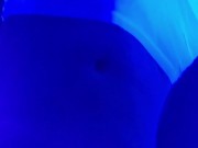 Crunches while hanging inverted from bar!