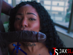 Tattooed Latina Mi Kaelly Receives Deep Pussy Pounding