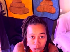 Monika Sweet masturbates her pussy and ass with toy