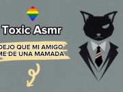 Dejo que mi amigo me de una mamada [Asmr] [Relato Erótico Gay]