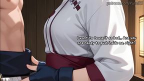 Enjoy your hot girlfriend Tenten after a long separation (Sex JOI)