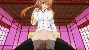 3D Hentai POV Mayuri Orgasms Riding Your Cock