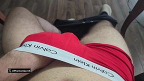Hot White Guy Jerks Off in Pyjama Outfit After Waking Up Live on Stripchat PhantomGent