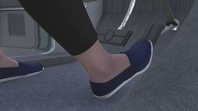 1975 Ford LTD Landau Cranking Template - Sara in Toms Slip Ons 1080p