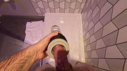 POV Morning Cock Pump with a Big Bear Body