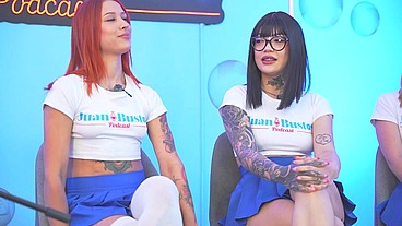 PopHouse: Multi-orgasmic orgy of hungry teen girls eating pussy