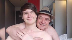 Daddy Showing off His Hot Body