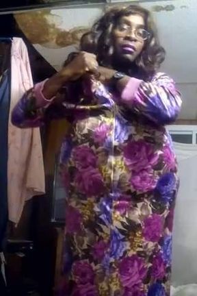 Mature Ebony Crossdresser