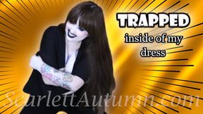 Struggling to get out of my dress - WMV SD 480p