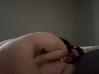 Fascinating pliant girlfriend rides boyfriends BWC