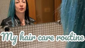 My hair care