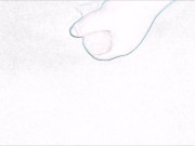 cartoon filtered cumshot from a small cock bear