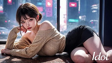 Asian Korean Slut Fucked Hard by Ancient Old Man [AI]