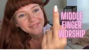 Middle Finger Worship