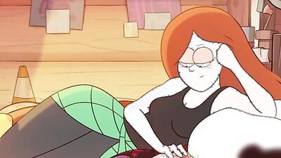 Wendy Big Ass from Gravity Falls gets her red hair animated in a hot hentai porn clip