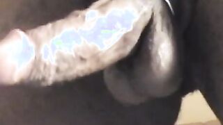 Huge gangster pounding his sweet chocolate booty