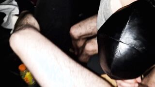 A DRILL WITH A FELLATIO AND I JIZM IN THE MOLTEN SLUTS THROAT!!!