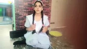Indian virgin college loses her cherry to boyfriend