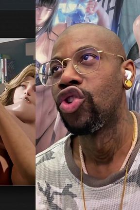 Fat Bald Pussy Teen Is Getting Her Tight Thicc Fat Ass Fucked From Behind, Sue Storm Being a Slut with This Double Penetration