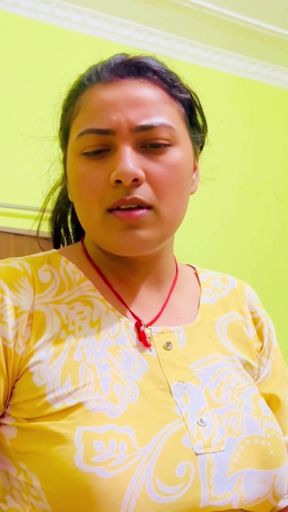 Step sister fucked by me, she wants 2000 for repair her friend scooter Hindi AudiO   Clip 1